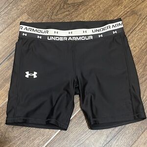 Under Armour Kids Heat Gear Armour Bike Shorts YXL NWT